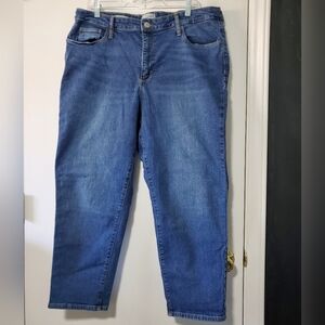 Universal Thread Vintage Women's Blue Straight Leg Jeans Size 17/R